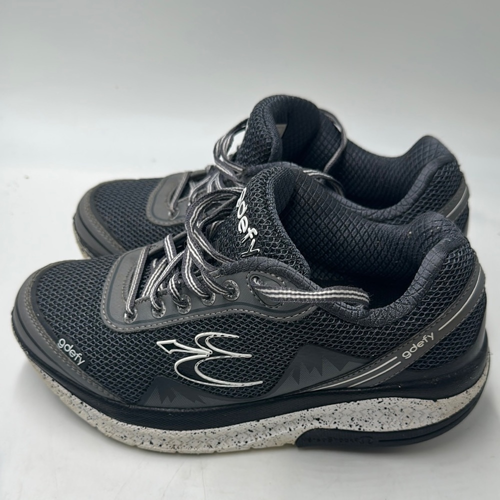 Gravity Defyer Mighty Walk Walking Shoes Sneakers womens Size 6 Gray Ortho